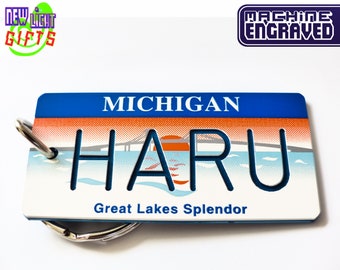Michigan 1947 License Plate Personalized Custom Auto Bike Motorcycle Moped Tag 