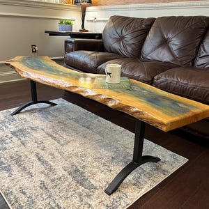 Table Legs (set of 2) - Nikki Style - The Rite Leg Co. Heavy Duty Metal Table and Bench Legs for DIY Furniture