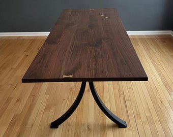 Metal Table Legs Set of 2 | Heavy-Duty Steel Base - Bench, Coffee Table, DIY Furniture