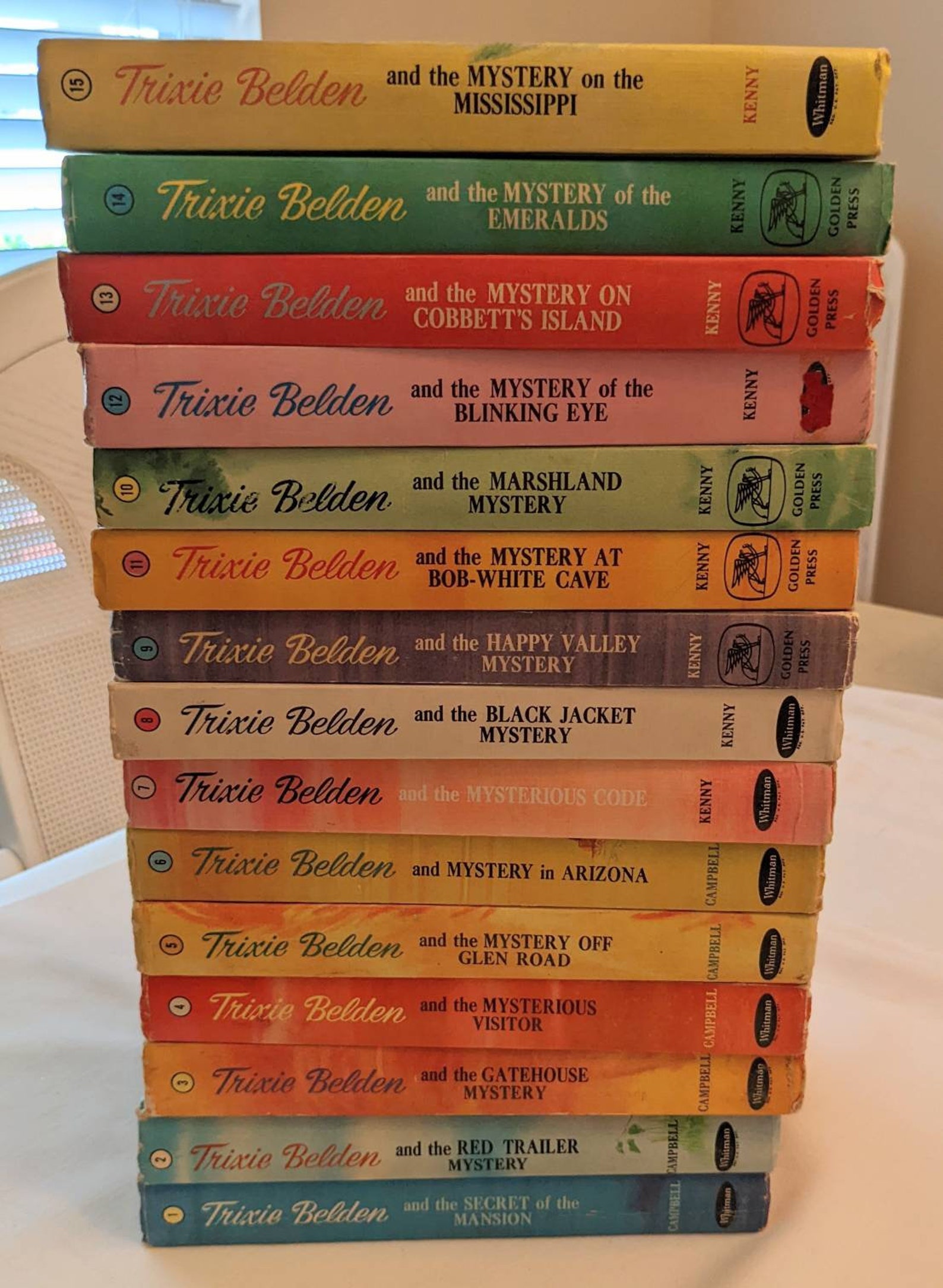 Trixie Belden Books Complete Set Deluxe Edition. Secret of Etsy