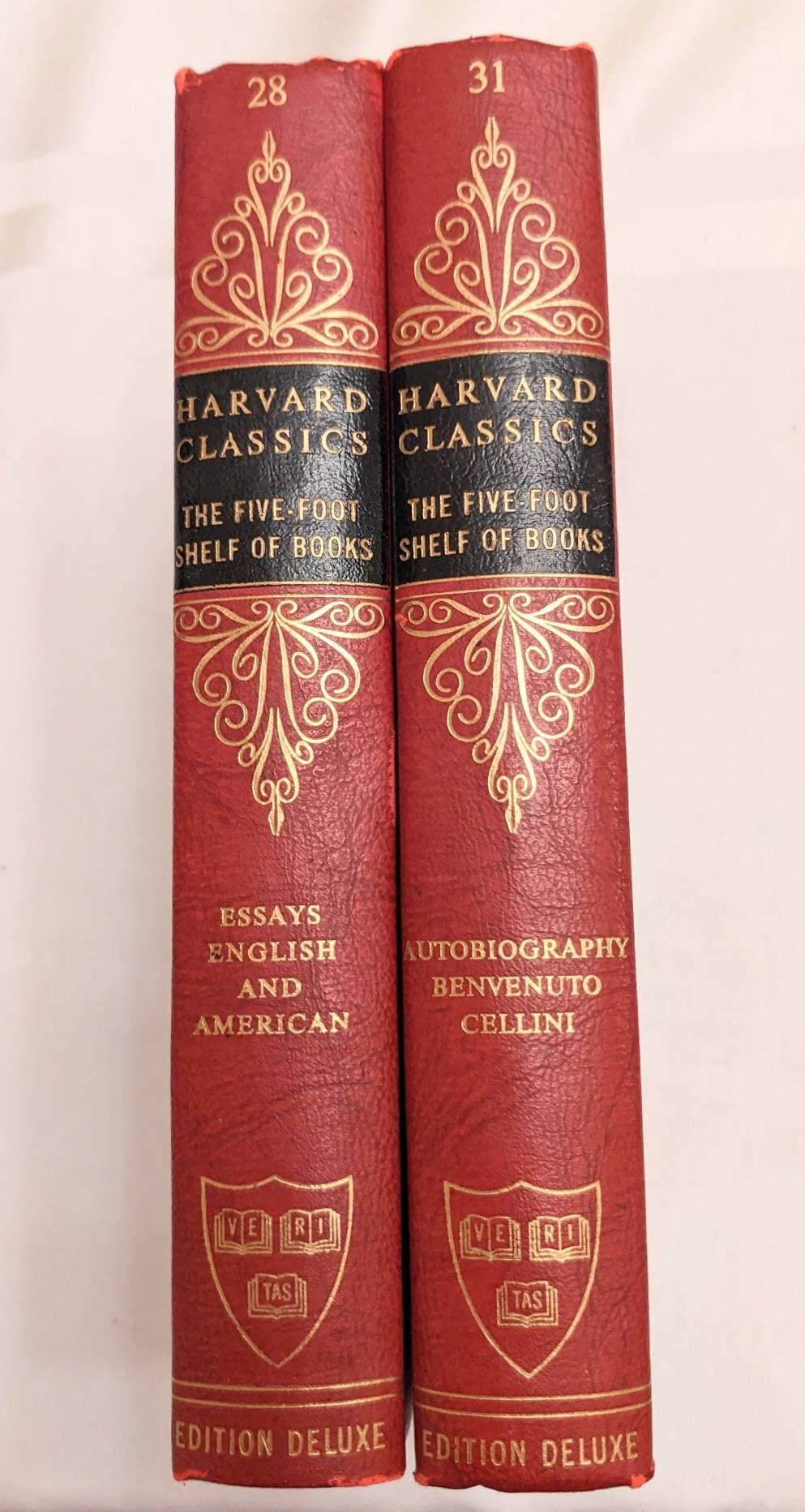 Harvard Classics Five-foot Shelf of Books, 1959, Set of 2 Harvard Classics Five-foot Shelf of Books, 1959, Set of 2