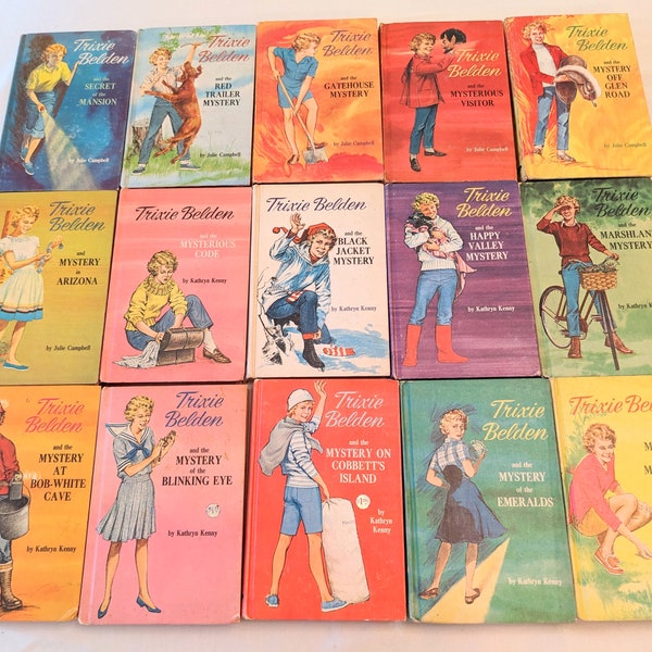 Trixie Belden Complete Books Set Etsy