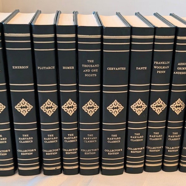Harvard Classics, Collector's Edition, Green Covers, 1985, 18 Dollars Each. Choose Your Title and Complete Your Set! Shakespeare, Plutarch