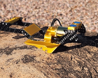SCX24: Injora VW-carrosseriechassisset, LCG, 20 graden skid