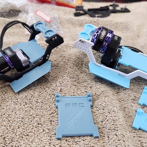 SCX24 Chassis Frame, LCG, 20Deg Skid
