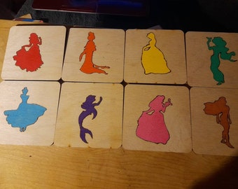 Disney Princess Coasters
