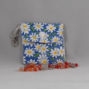 Rosary pouch | fabric coin purse | First Communion gift | Confirmation gift | Rosary case