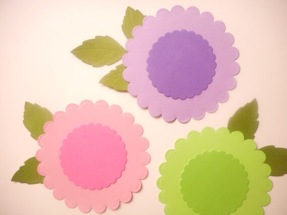paper die cutspaper flowersflower die cutsflower etsy die cut paper flower shapes