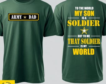 Proud Army Dad SVG - Military Vector Graphics (Digital Download)