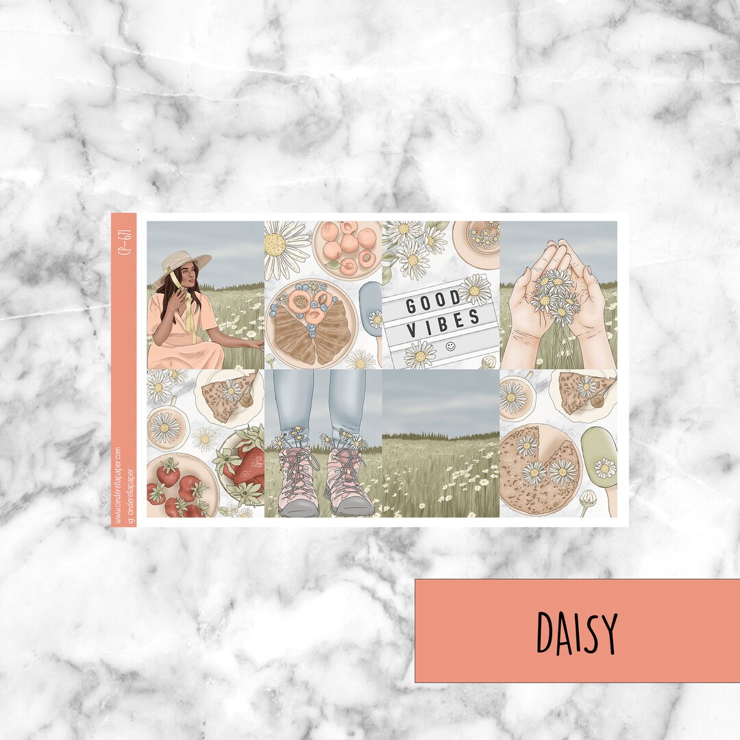 Daisy - Ultimate Sticker Kit - Etsy