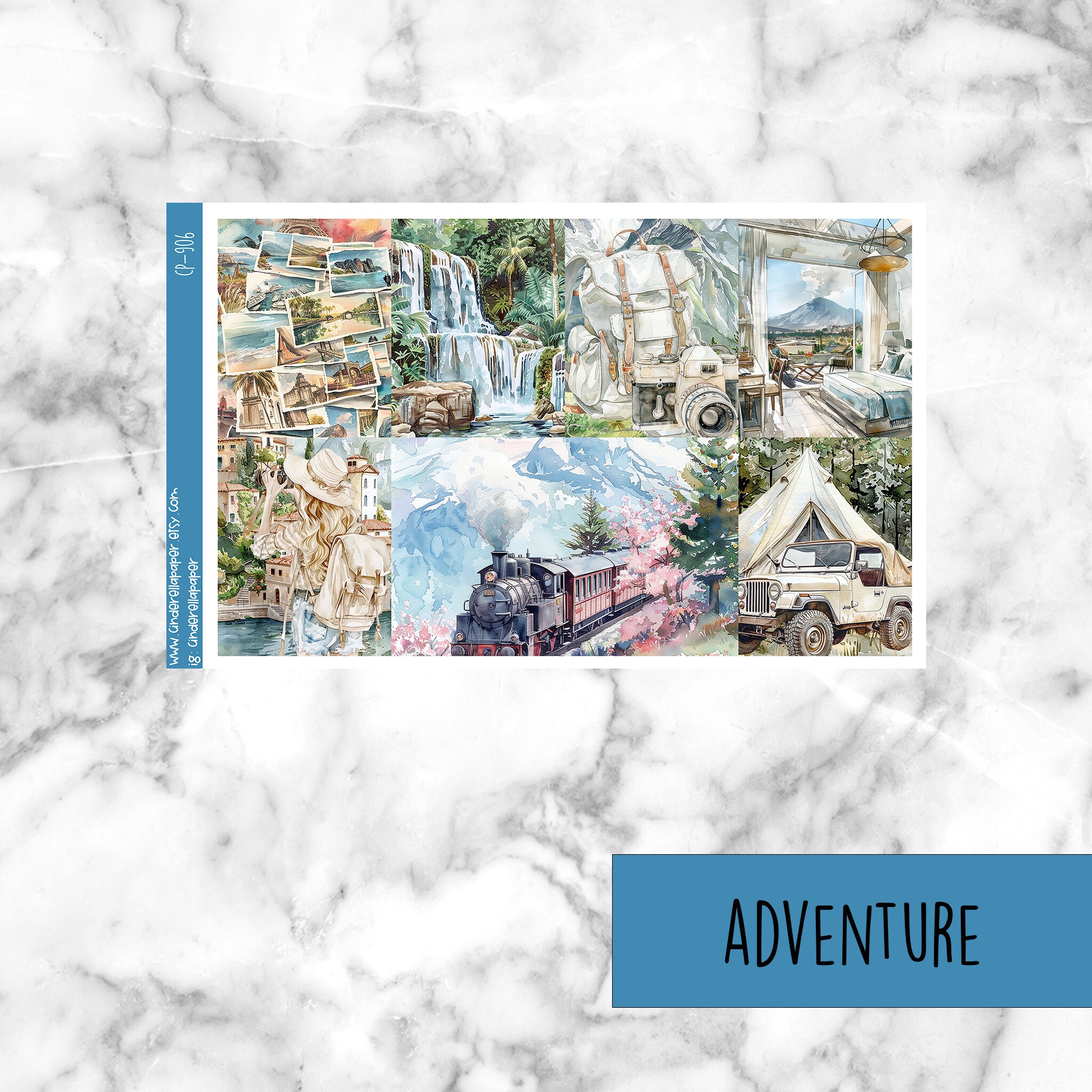 Adventure - Ultimate Sticker Kit - Etsy