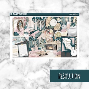 Resolution Printable Planner Stickers, Weekly Sticker Kit  Erin Condren Planner Stickers, Vertical Sticker Kit, Silhouette Cut File