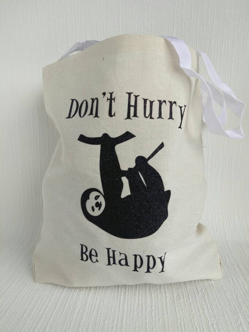 Sloth Canvas Tote