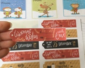 Items similar to Holiday Gift labels / stickers 60 Qty. Christmas Gift labels, Peel and stick ...