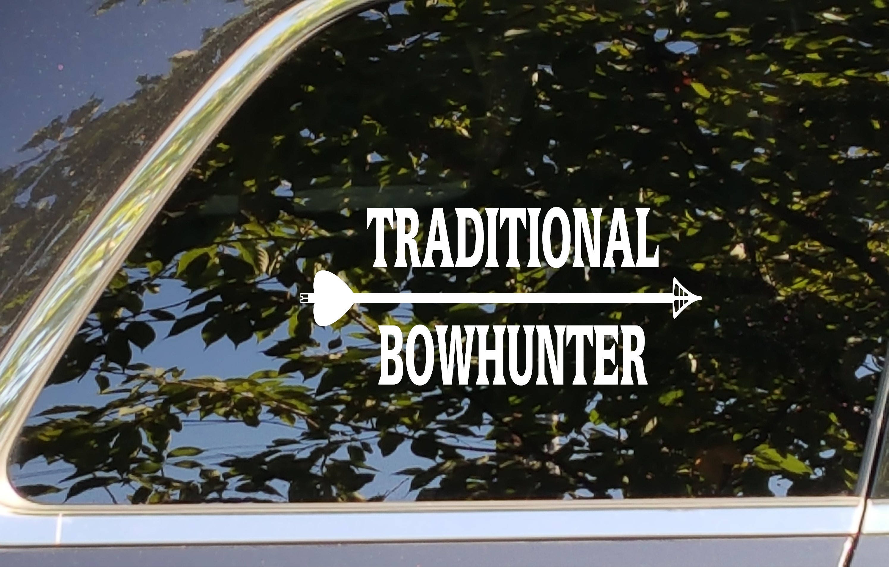 Hunting decal Bow hunting /"Traditional bowhunter/"