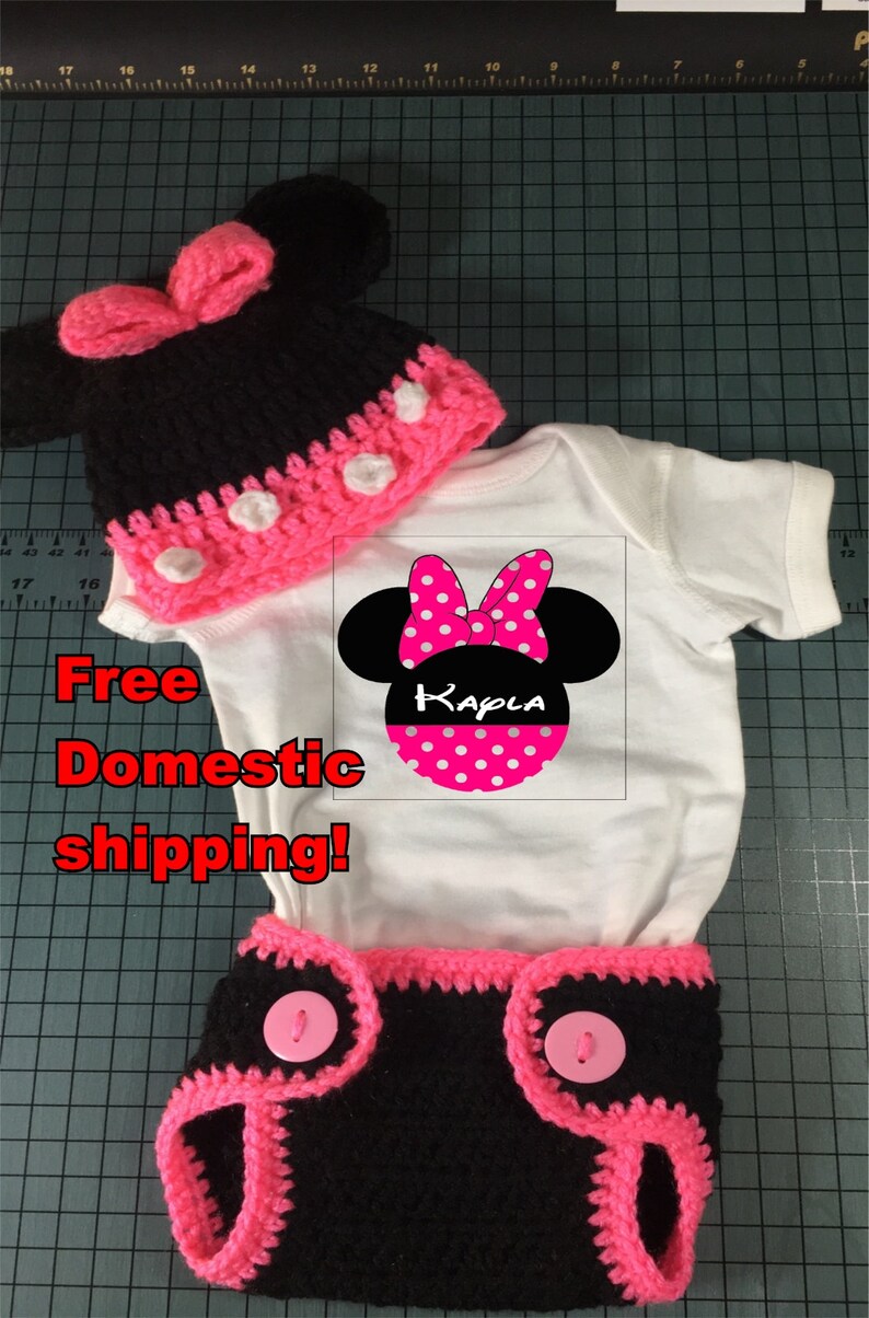 minnie mouse baby clothes newborn