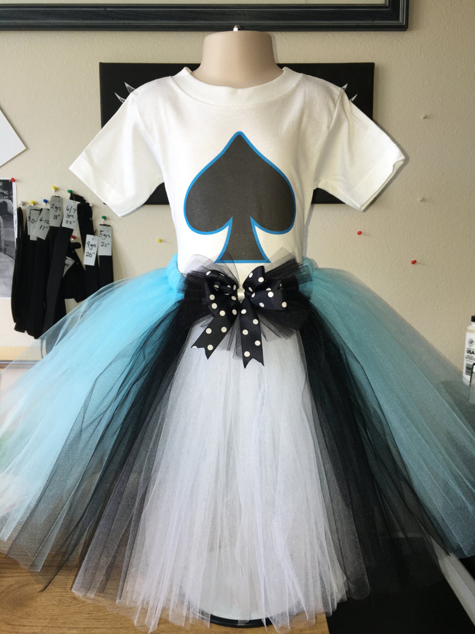 Alice In Wonderland Tutu Tutu set Costume Kids Tutu Baby Etsy