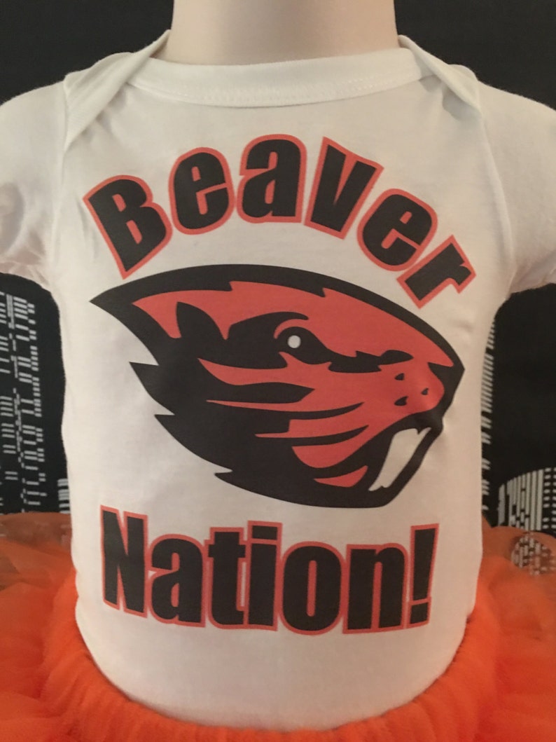 Infant Bodysuit Infant Tutu Orange and Black Tutu,Girls Tutu Adult Tutu Oregon Beaver Tutu Tutu Set Toddler Birthday Tutu