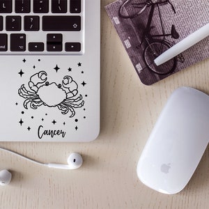 Cancer, Zodiac, Astrology, Vinyl Decal Sticker