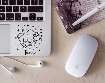 Taurus, Zodiac Vinyl Decal