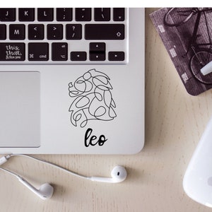 Leo, Zodiac, Astrology, Vinyl Decal Sticker