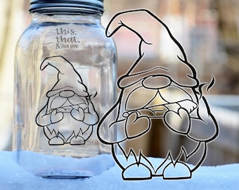 Blunt Gnome Vinyl Decal: Waterproof Stoner Sticker