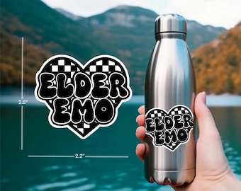 Elder Emo Sticker