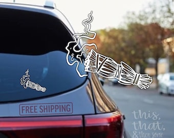 Sage Bundle Sticker, Witchy Decal