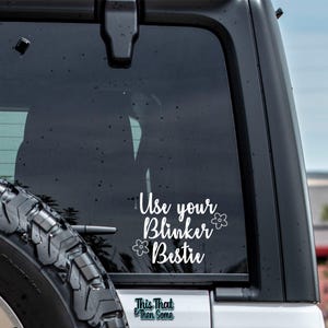 Use your Blinkie Bestie Decal, Simple cute sticker