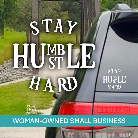 Game Hustle Vinyl Stickers 5-Pack - Waterproof Decals For Cars, Laptops, Windows & More