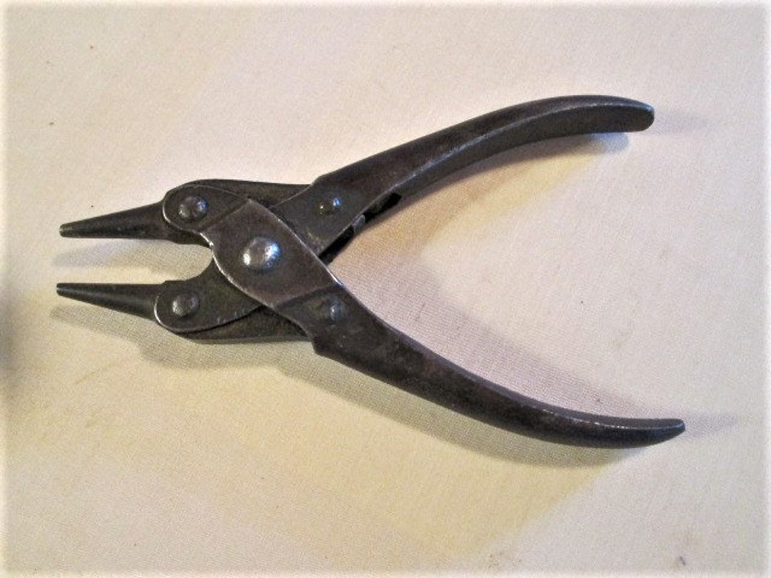 Bernard's Patent 1890 Parallel Needle Nose Pliers Dog Logo 1907 1913
