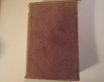 Walker's Dictionary 1800s Leather Bound Book 1840s 1850s movie tv props also Greek and Latin Proper Names 9327