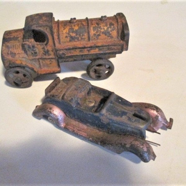 Cast Iron Car Etsy