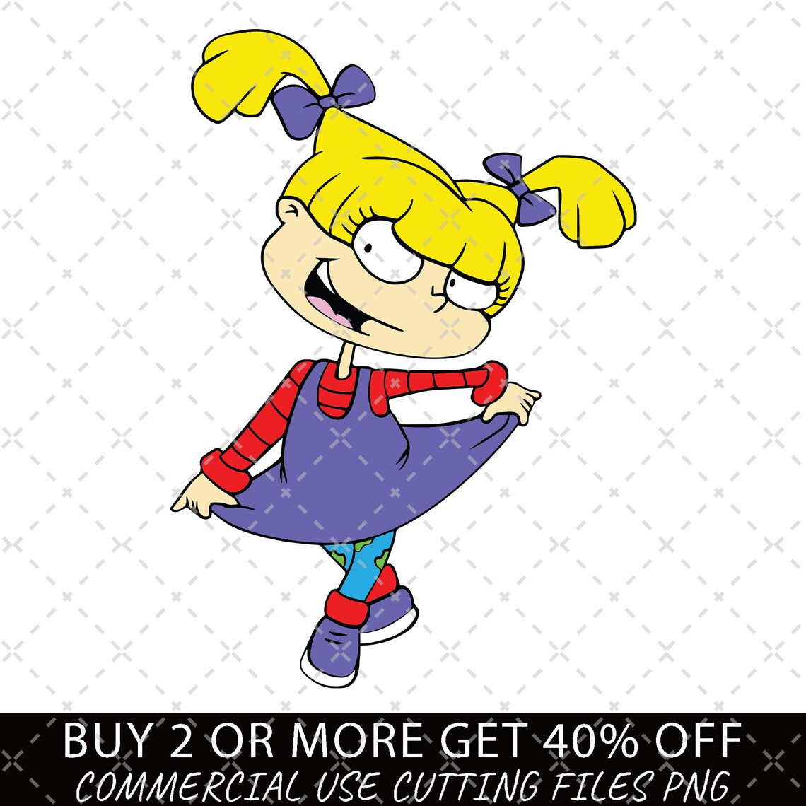 Melanin Afro American Rugrats Svg Layered Item, Clipart, Cricut ...