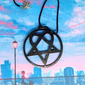 Resin necklace