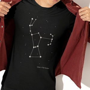 Orion Constellation Unisex Shirt. Celestial Hunter T-shirt