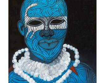 West African tribesman