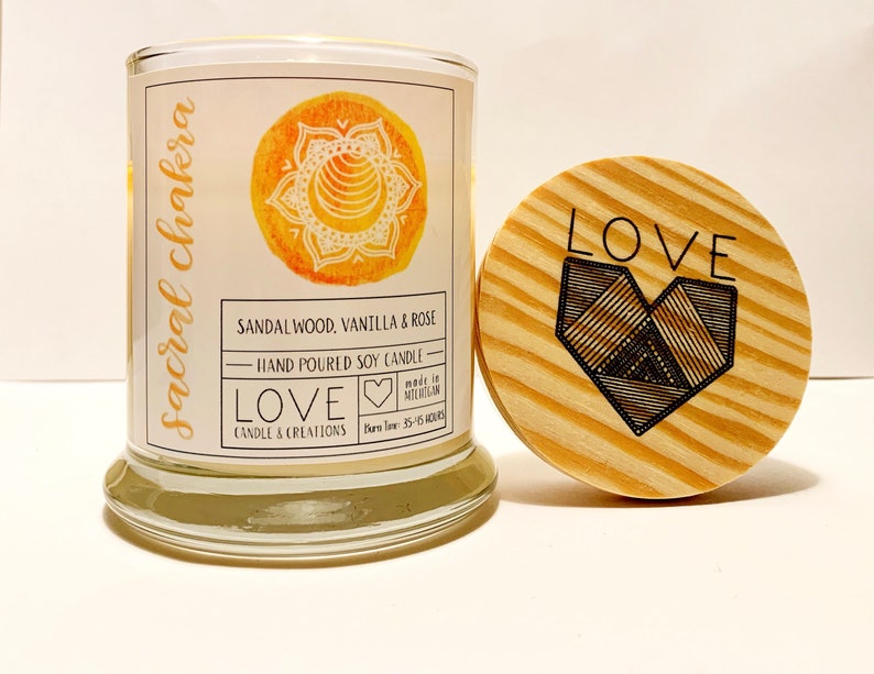 Sacral Chakra Candlemeditation Candleyoga Etsy