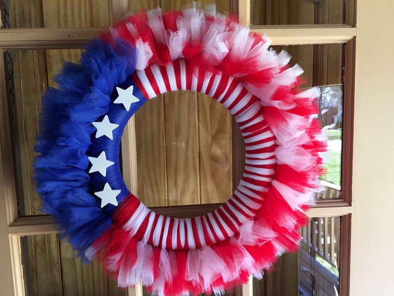 Fourth of July Wreath