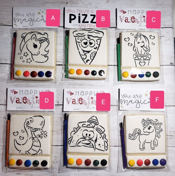Food Coloring Paint Palettes - perfect for Paint Your Own cookie kits