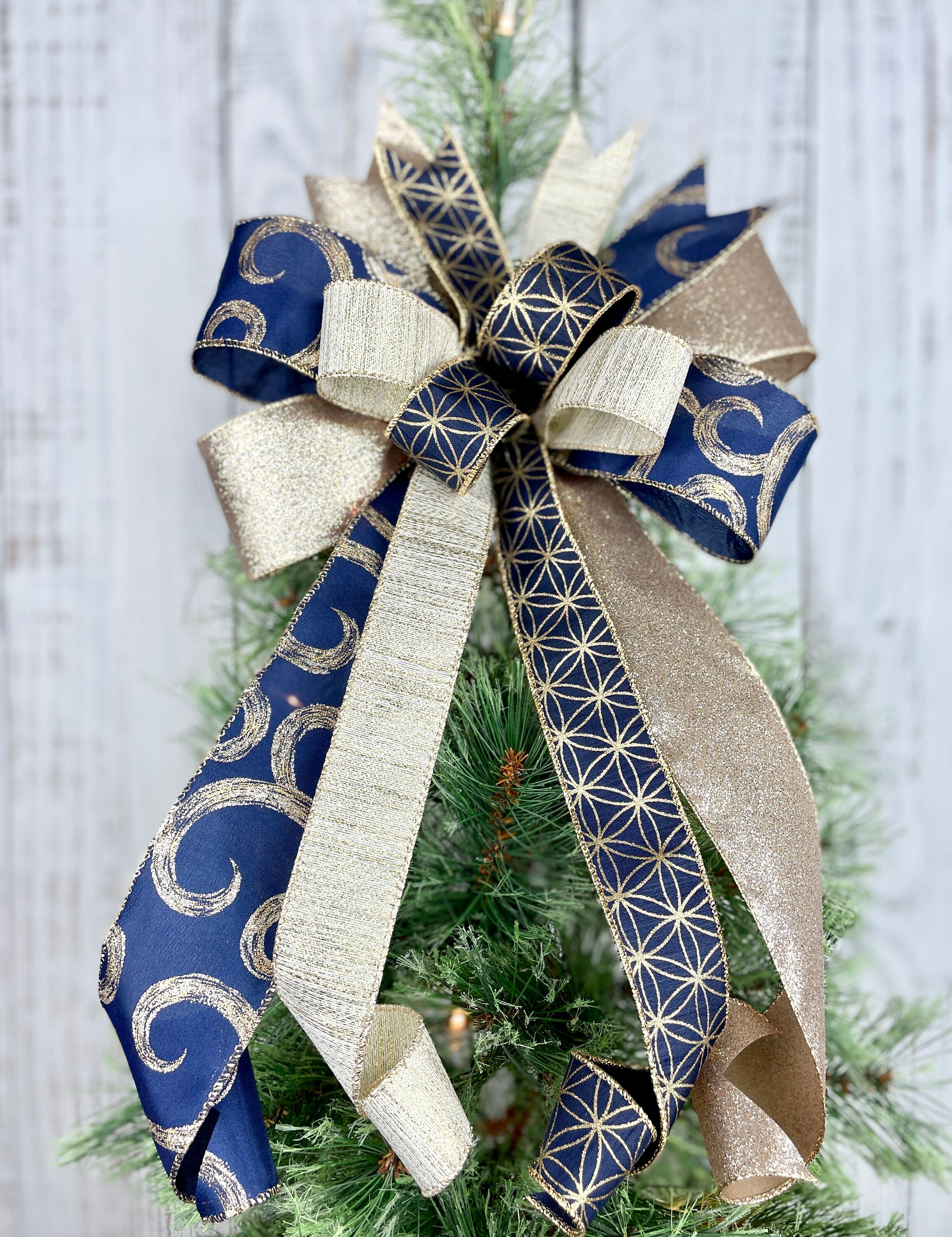 You beautiful gift Christmas blue reindeer, unique Christmas tree  ornaments, Thanksgiving and Christmas gifts - Frolova