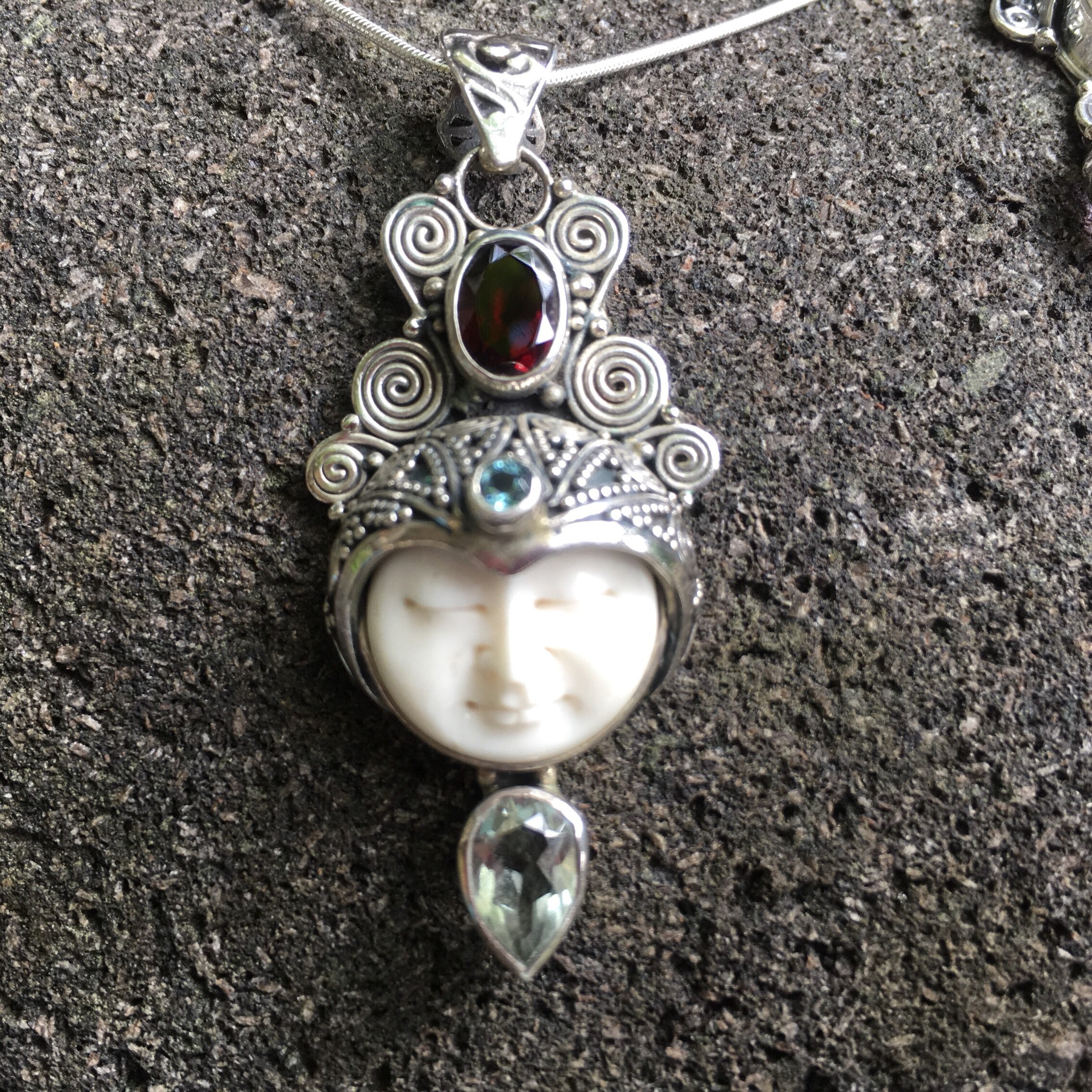 Buddha Face Pendants Etsy