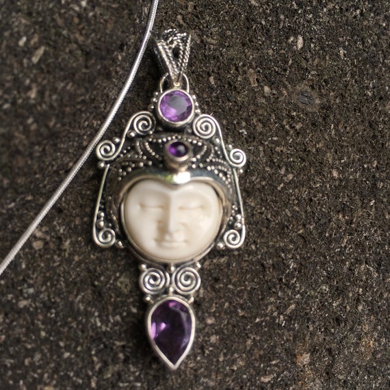 Buddha Face Pendants Etsy