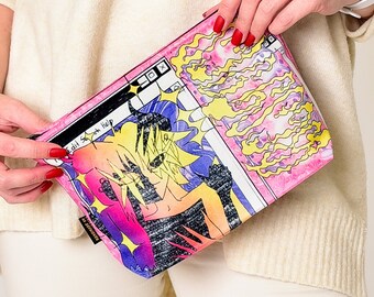 Weirdcore Cosmetic Pouch | Indie Artist Makeup Bag