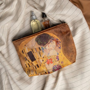 Gustav Klimt Trousse de maquillage Le Baiser Peinture