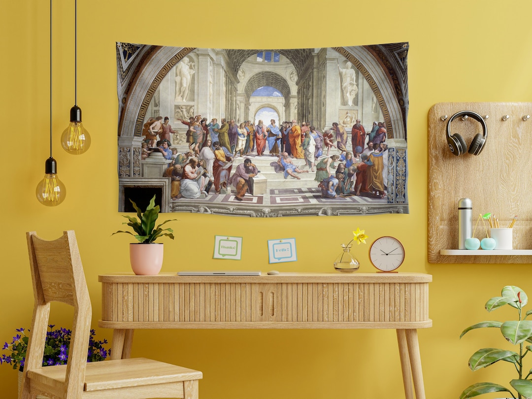 School of athens tapestry sale