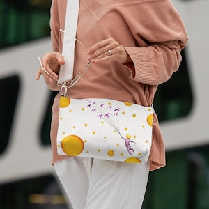 Bolsa cosmética leve The Little Prince | Antoine de Saint-Exupéry inspirado | Acessórios de arte exclusivos e decoração para casa