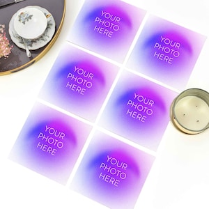 Op maat gemaakte set van 6 stoffen placemats met jouw gepersonaliseerde ontwerp | Cadeau voor woningverbetering