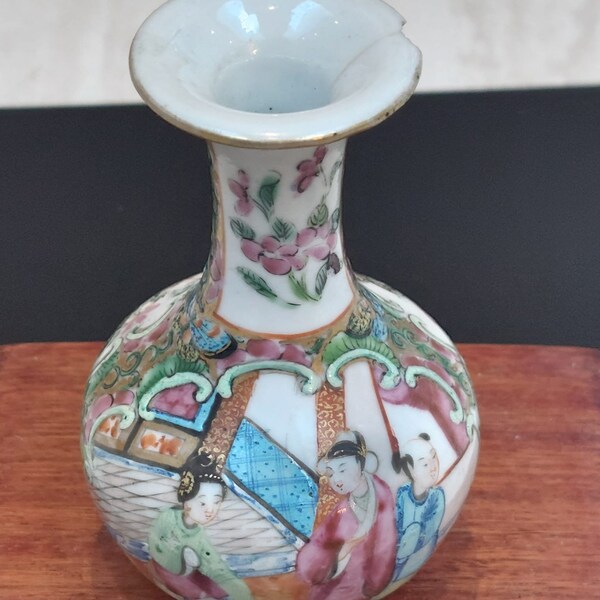 Small Chinese Vase Etsy