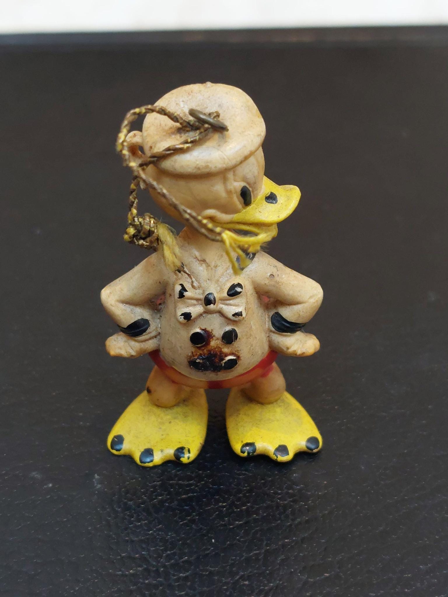 古い/ビンテージのドナルドダックのフィギュア。 - Etsy 日本